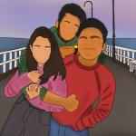 Group With Background